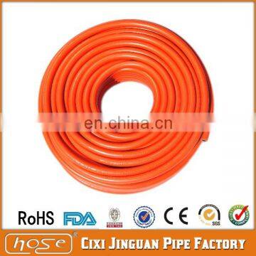 Orange Color Flexible Fuel PVC Hose Gas Pipe Manufacturers Mangueira De GAS
