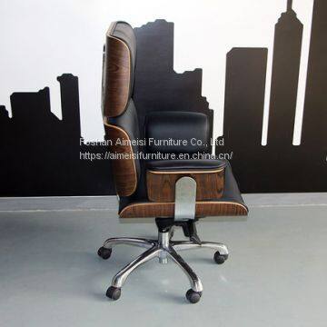 luxury italian leather reclining office wooden executive office chair