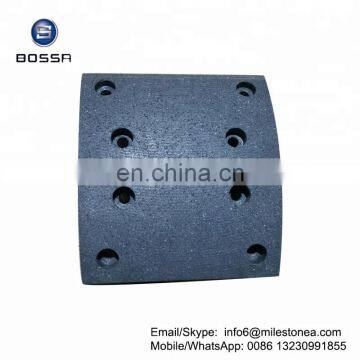 Factory non-asbestos drum brake lining 19486 19494 for truck trailer