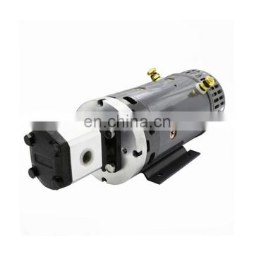 High Power 4.0KW 24V Hydraulic Motor DC With Pump 4.1cc/r