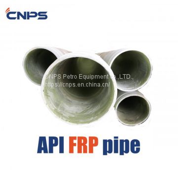 API 15HR and API 15LR fiberglass fibreglass FRP GRP GRE pipes prices for sale