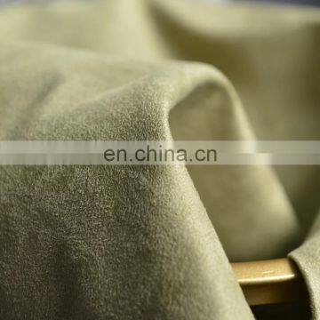 Hot sale 100% polyester woven suede fabric for shoes fabric