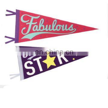 we Can Print Logo on it Felt Pennant Banner photo-3