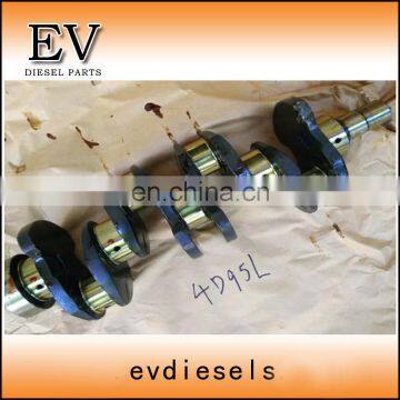 NEW 4D105 S4D105 crankshaft for Komatsu diesel excavator 6130-32-1101