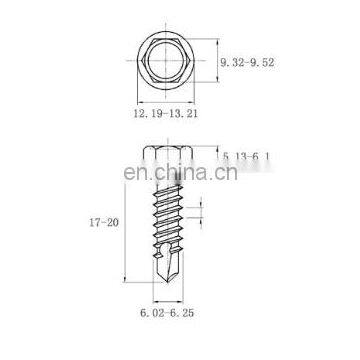 Stainless Steel Self-tapping Screw With Slotted Pan Head SS AISI 304 photo-3