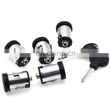 Door Lock Barrel Set With Keys 4162.C9 4162C9 for PEUGEOT EXPERT CITROEN DISPATCH FIAT SCUDO FIAT ULYSSE LANCIA ZETA