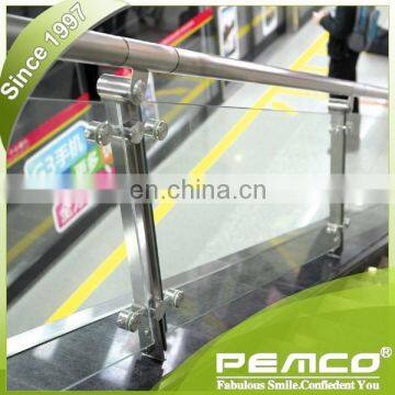 Modern Decorative Stainless Steel Frameless Stair Glass Railing/Aluminum Glass Railing photo-3