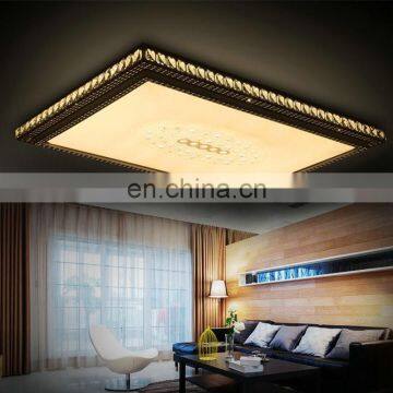 Modern Luxury Crystal Ceiling Light Dining Room 2 Colors Changed LED Ceiling Lamp photo-3