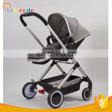 2 in 1 Aluminum Frame Classic Reversible Seat Baby Car Craft Pram photo-3