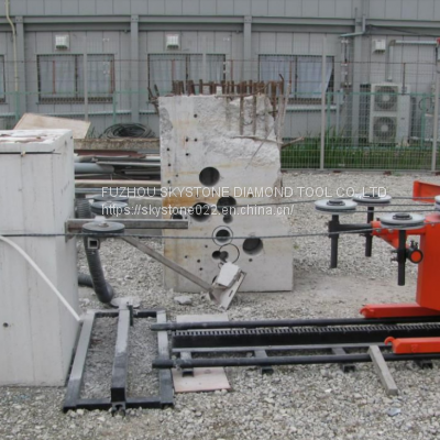Diamond Wire Saw Machine for Block/Concrete Cutting