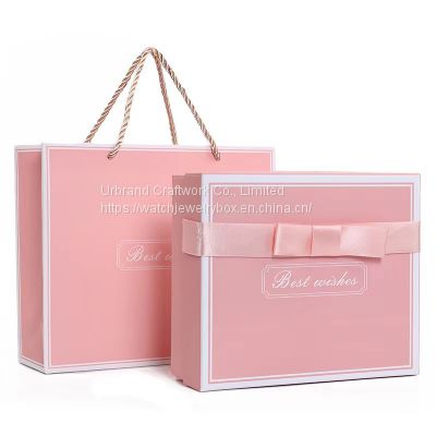 Rigid square cardboard gift box soap packaging box custom printing Cardboard Apparel Gift Box Assemble