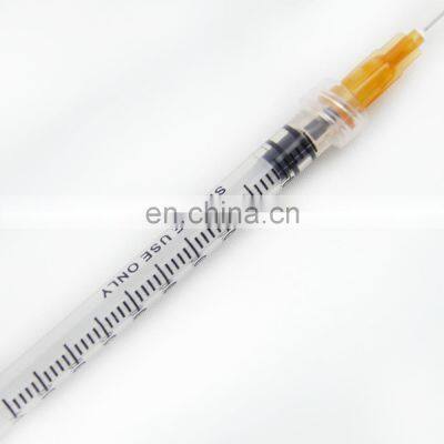 wholesale disposable vaccine low dead space 1ml syringe