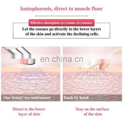 Electric USB Rechargeable Facial Massager Skin Care Device Mini Heat Sonic Eye Massager Pen Vibration Face Lifting Tool photo-5