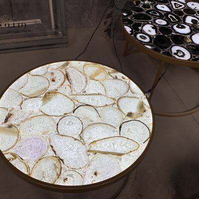 Factory direct supplier semi precious stone table top