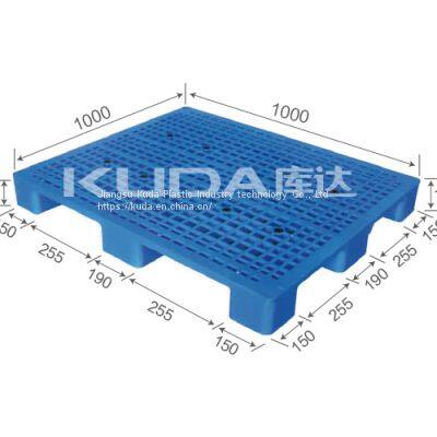 heavy duty rack for warehouse from china manufacturer 1010B WGJJ PLASTIC PALLET（BUILT-IN STEEL TUBE）