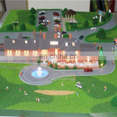 Small Resort &hotel Model for Exhibition , Miniature Scale Model