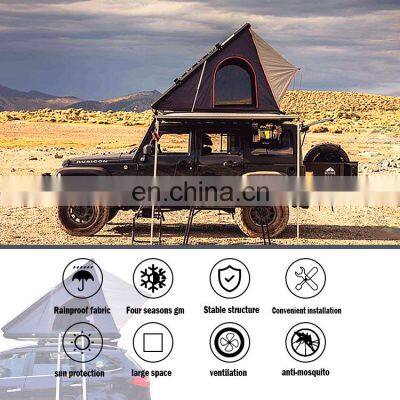 Rooftop Tent Camping Waterproof Car Tent Outdoor Roof Top Tent Hard Shell Aluminum With Roof Rack photo-3