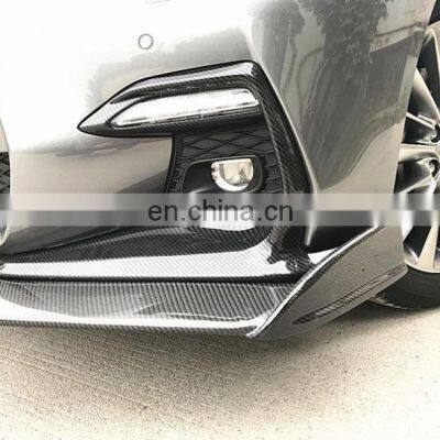 For Infiniti Q50 Sport 2018 2019 Carbon Fiber Fog Light Lamp Cover Trims photo-3