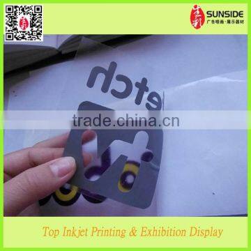 Window decals sticker with paper film Lamination