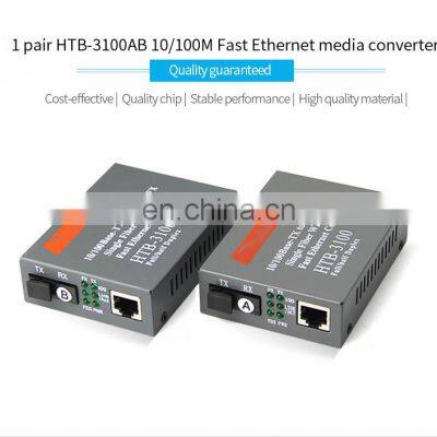 10/100Mbs TX RX Netlink Media Transceiver HTB-3100A/B Ethernet Fiber Optic Media Converter photo-5