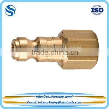 Pneumatic quick release coupling,Tru-Flate manual, female / male quick coupler
