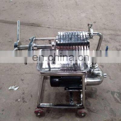 New Pressed Coconut Oil Filtration Machine Stainless Steel Filter Press photo-5