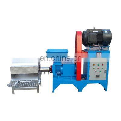 Small biomass wood straw rice husk coconut shell charcoal rice husk briquette making machine briquette grinding machine