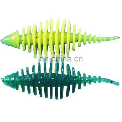 Wholesale Colorful Hot Selling 10pcs 5cm Fishing Needle Tail Soft Bait photo-4