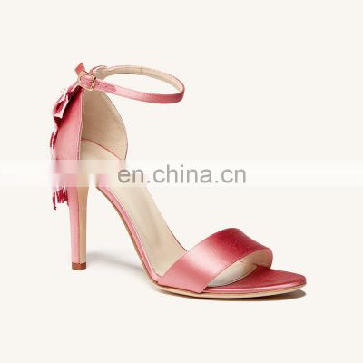 New arrival latest high stiletto heels with ankle strap women sandals shoes for ladies