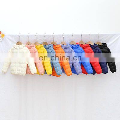 Handun's New Children's Down Jacket Lightweight Children's Clothing Boys and Girls Jackets Hooded Children's Down Jackets photo-4