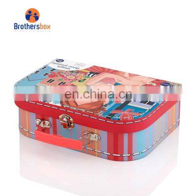 Custom gift box Cardboard paper box children's suitcase