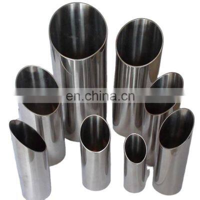 Polished finish steel pipe tubes stainless steel ss304 pipe