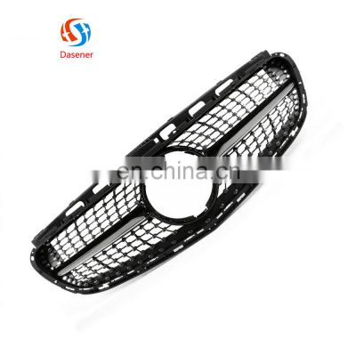 Factory Supply Other Auto Parts Bumper Grills, Black And Silver Front Upper Hood Grilles For W212 E200 E260 E300 2013-2015