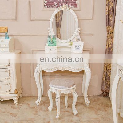 Dressing table designs wooden drawers mirrored dresser