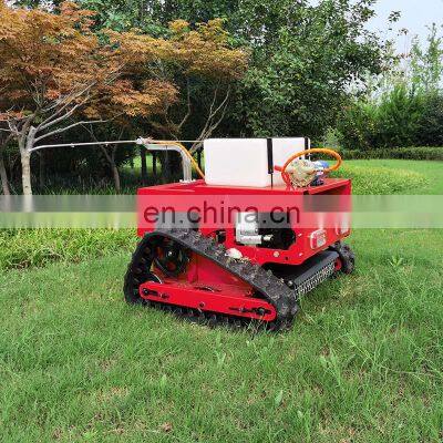 China Agricultural Tractor Lawn Mower Wholesale Golf Commercial Small Gasoline Remote Control Lawn Mower for Sale photo-2
