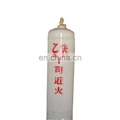 buy wholesale manufacturers 40L price industrial empty gas cylinder packaging tank Acetylene gas cylinder for sale