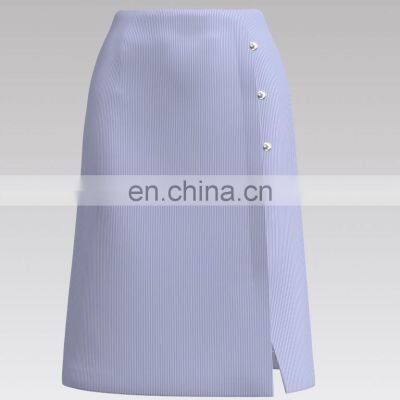 New Development Design 100%Cotton Yarn Dyed Stripe Fabric for Formal Suit photo-3