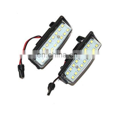 Car Styling LED License Plate Light Lamp For Nissan TEANA J31 J32 Maxima Cefiro Altima Rogue Sentra Auto accesories