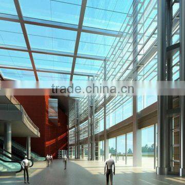 aluminum curtain wall in Wanjia factory