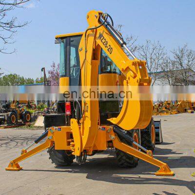 Hot Sale Multifunctional WZ28-20 Backhoe Loader With Air Condition Cabin and Attachments photo-3