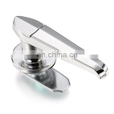 MS317 Silver Chrome Plating Zinc Alloy Cabinet Key 3 point Handle Lock