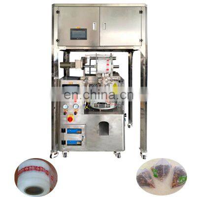 Automatic Tea Triangle Bad Flat Bag Packing Machine With Outer Envelope Tea Powder Sachet Pouch Packing Machine photo-4