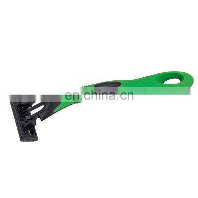 Sharp Triple Blades Man Razor Pivoting Head Shaving Stick Replacement Blade Cartridges With Lubricant Strip LY3-03 photo-3