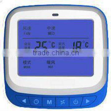 LCD Intelligent FCU thermostat of WSK-9K