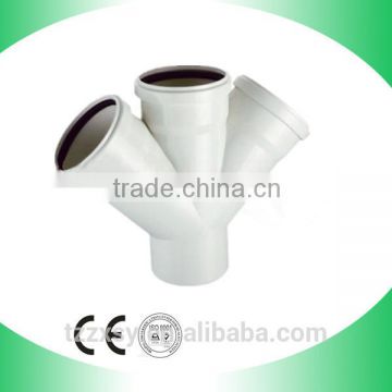 Taizhou plastic company Reducing cross with socket