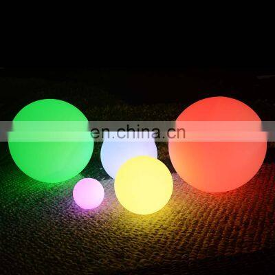 Ball Plastic 60 cm /D40cm LED Ball Light Rechargeable Mood Lamp Floating Ball Light With 16 Dimmable Colors