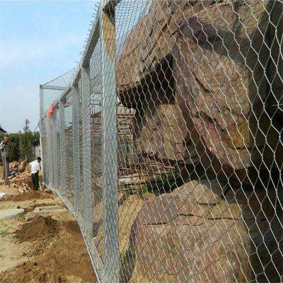 The courtyard protective net weaves the stainless steel rope net, the protection aviary fence