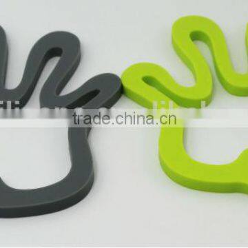 Eco-Friendly Heat Resistant Silicone Pot Holders Trivets