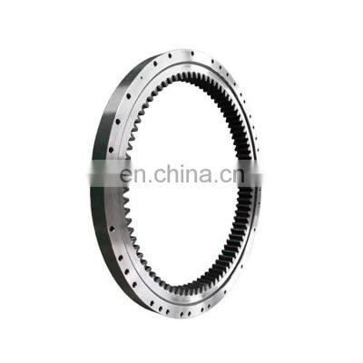 Slew Ring Single Row Four Point Internal Gear Excavator Swing Bearing
