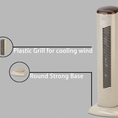 29′ ′ Plastic Electric Tower Fan With 120 Minutes Timer（Wechat:13510231336 Whatsapp 008613510231336） photo-2